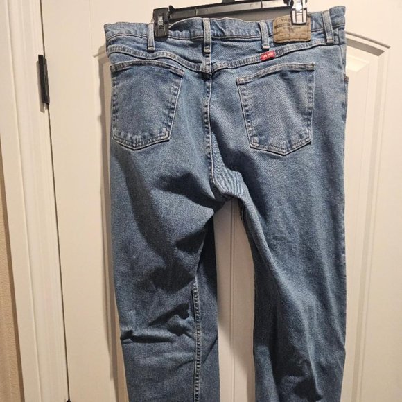 Men's Wrangler Work Jeans Size 38X30 - Picture 2 of 4